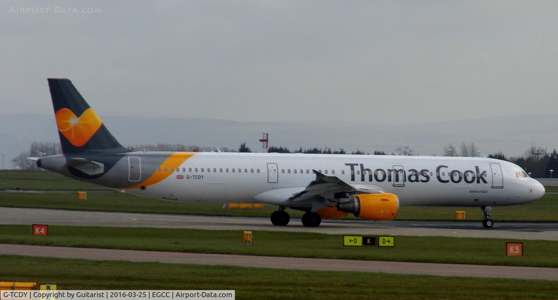 G-TCDY, 2002 Airbus A321-213 C/N 1881, At Manchester