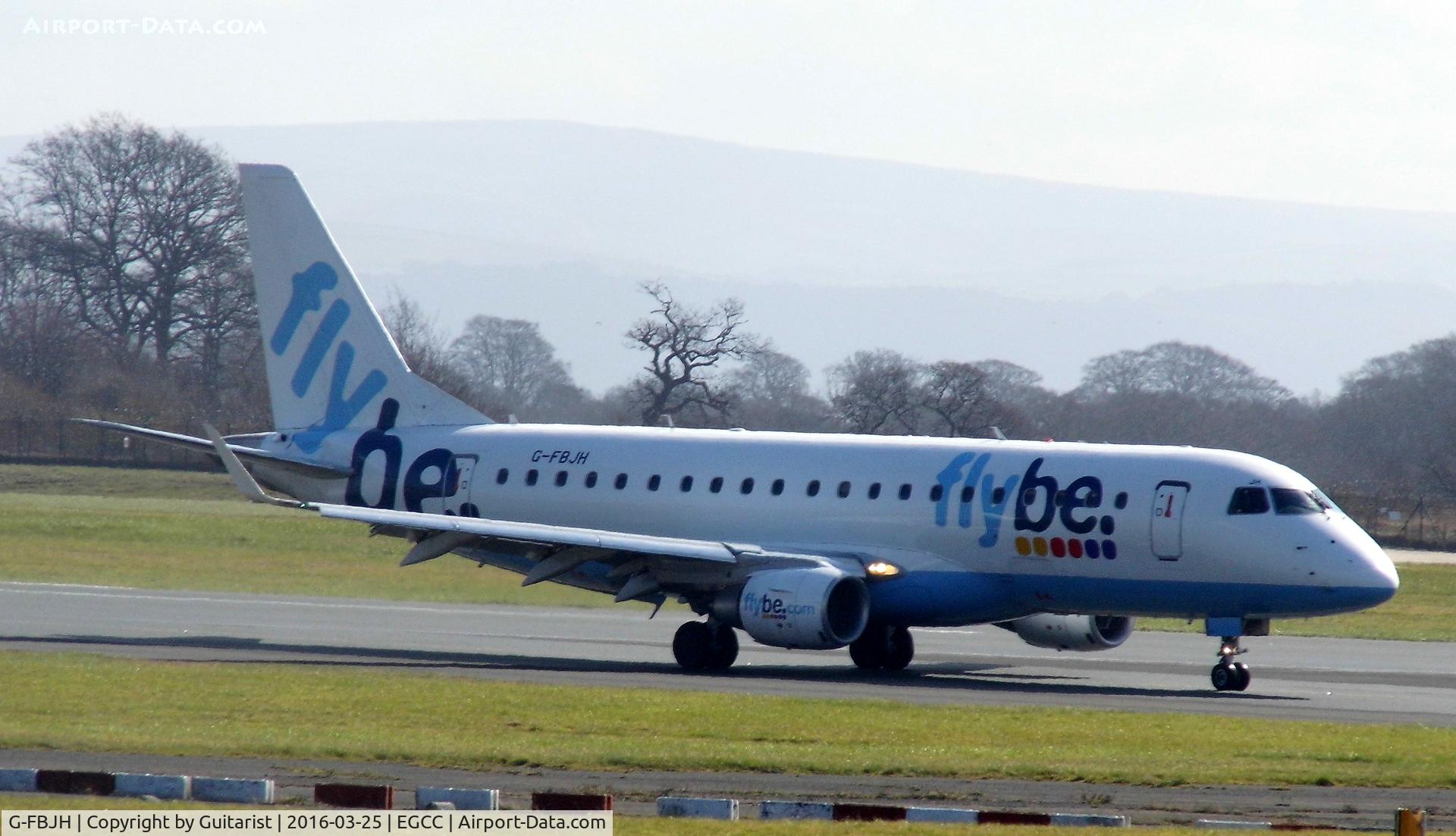 G-FBJH, 2012 Embraer 175STD (ERJ-170-200) C/N 17000351, At Manchester