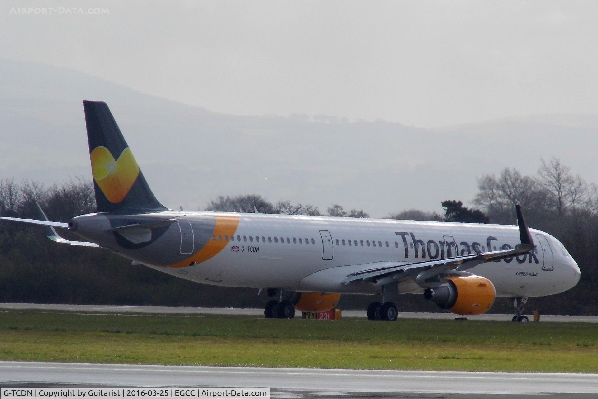 G-TCDN, 2016 Airbus A321-211 C/N 7048, At Manchester