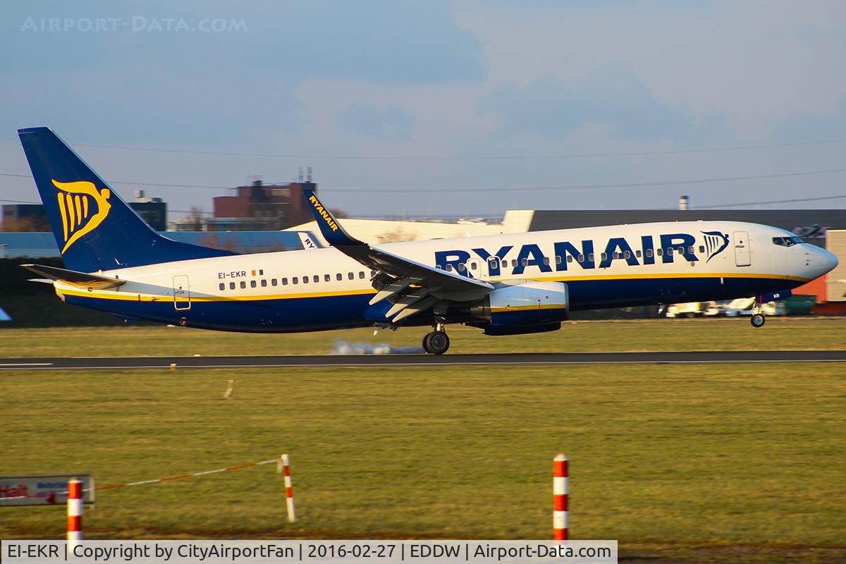 EI-EKR, 2010 Boeing 737-8AS C/N 38503, Ryanair (RYR/FR)