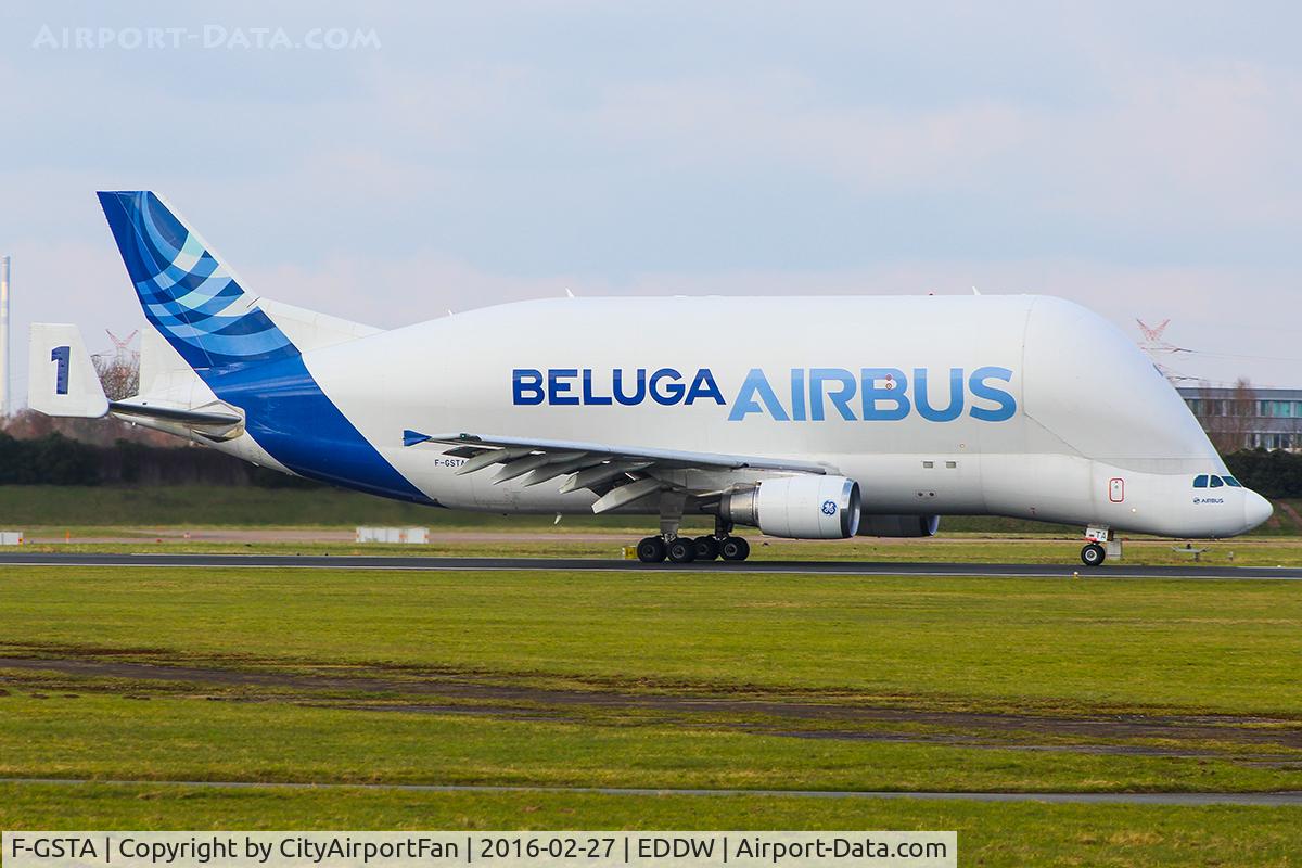 F-GSTA, 1994 Airbus A300B4-608ST Super Transporter C/N 655, Airbus Industries (AIB/--)