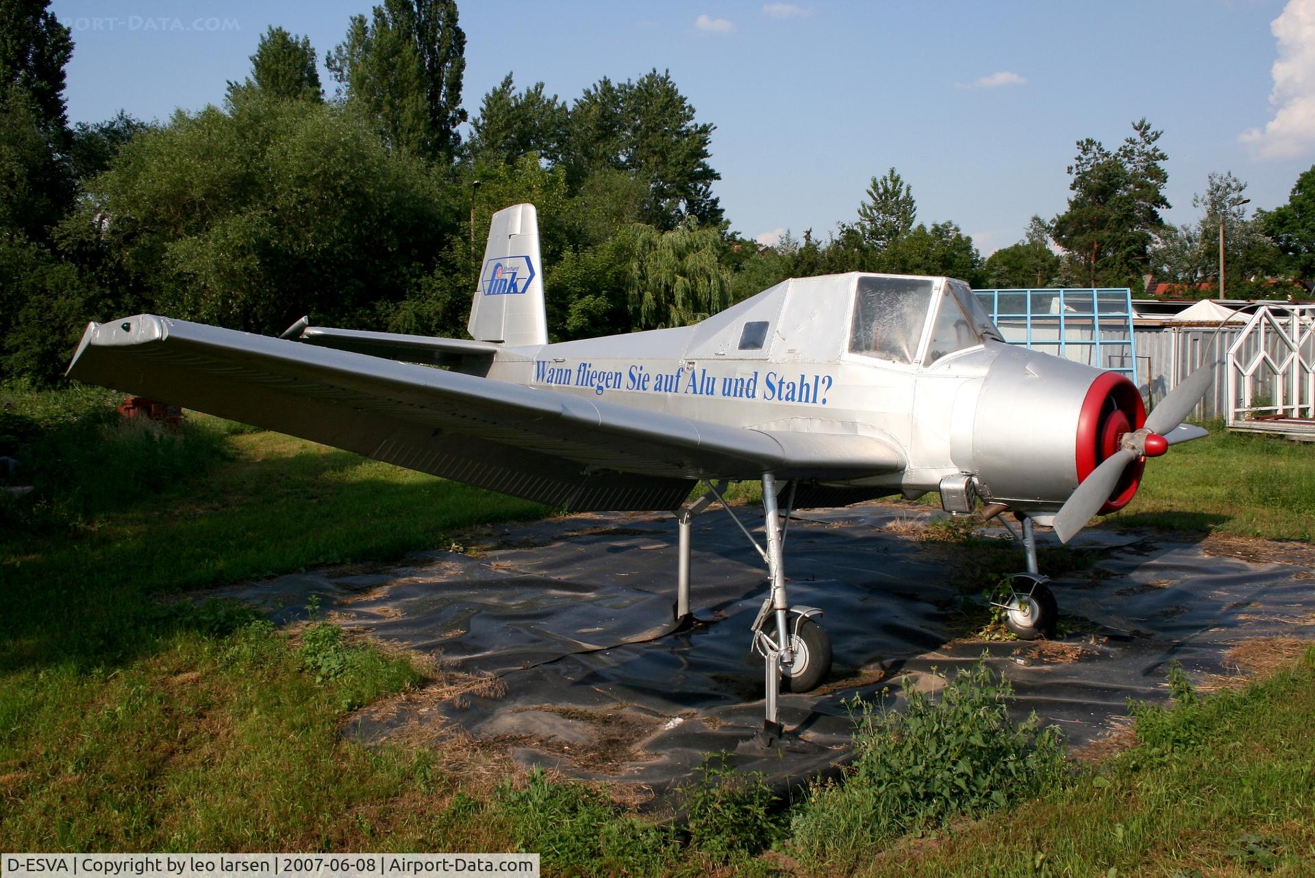 D-ESVA, 1974 Zmelak Z-37A C/N 20-05, Near Merseburg Germany 8.6.07