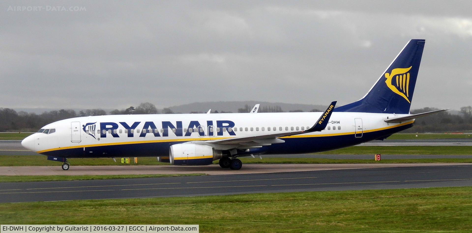 EI-DWH, 2007 Boeing 737-8AS C/N 33637, At Manchester