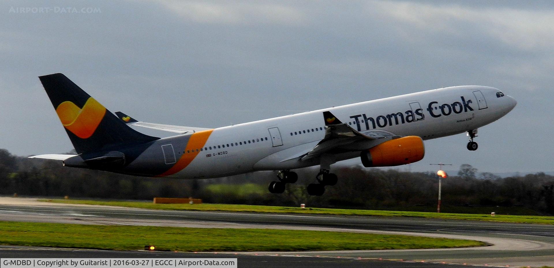 G-MDBD, 1999 Airbus A330-243 C/N 266, At Manchester