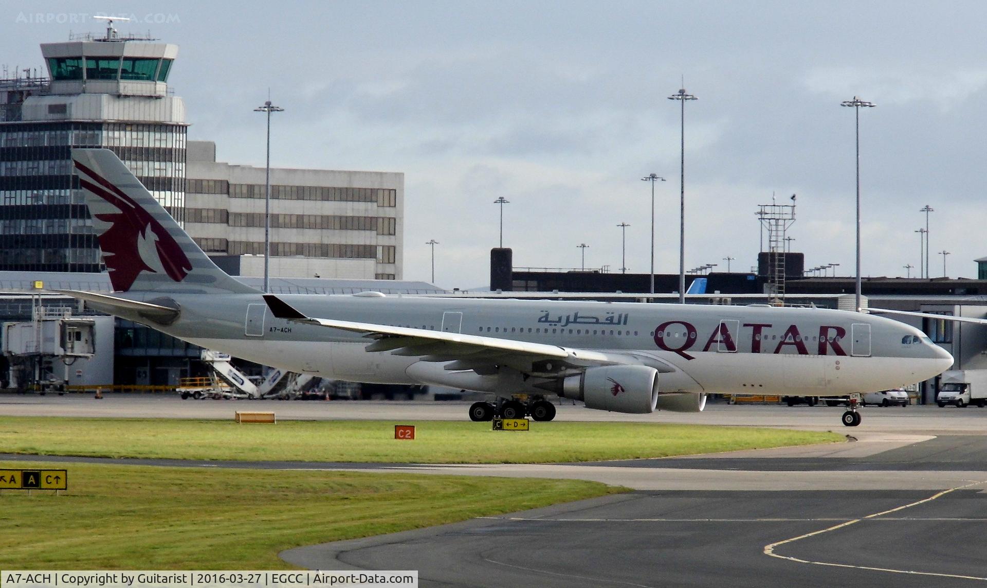 A7-ACH, 2001 Airbus A330-202 C/N 441, At Manchester