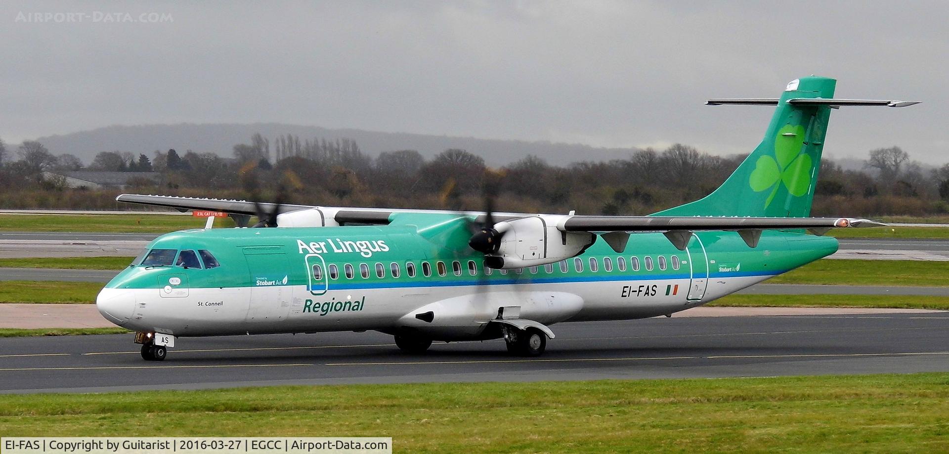 EI-FAS, 2013 ATR 72-600 (72-212A) C/N 1083, At Manchester