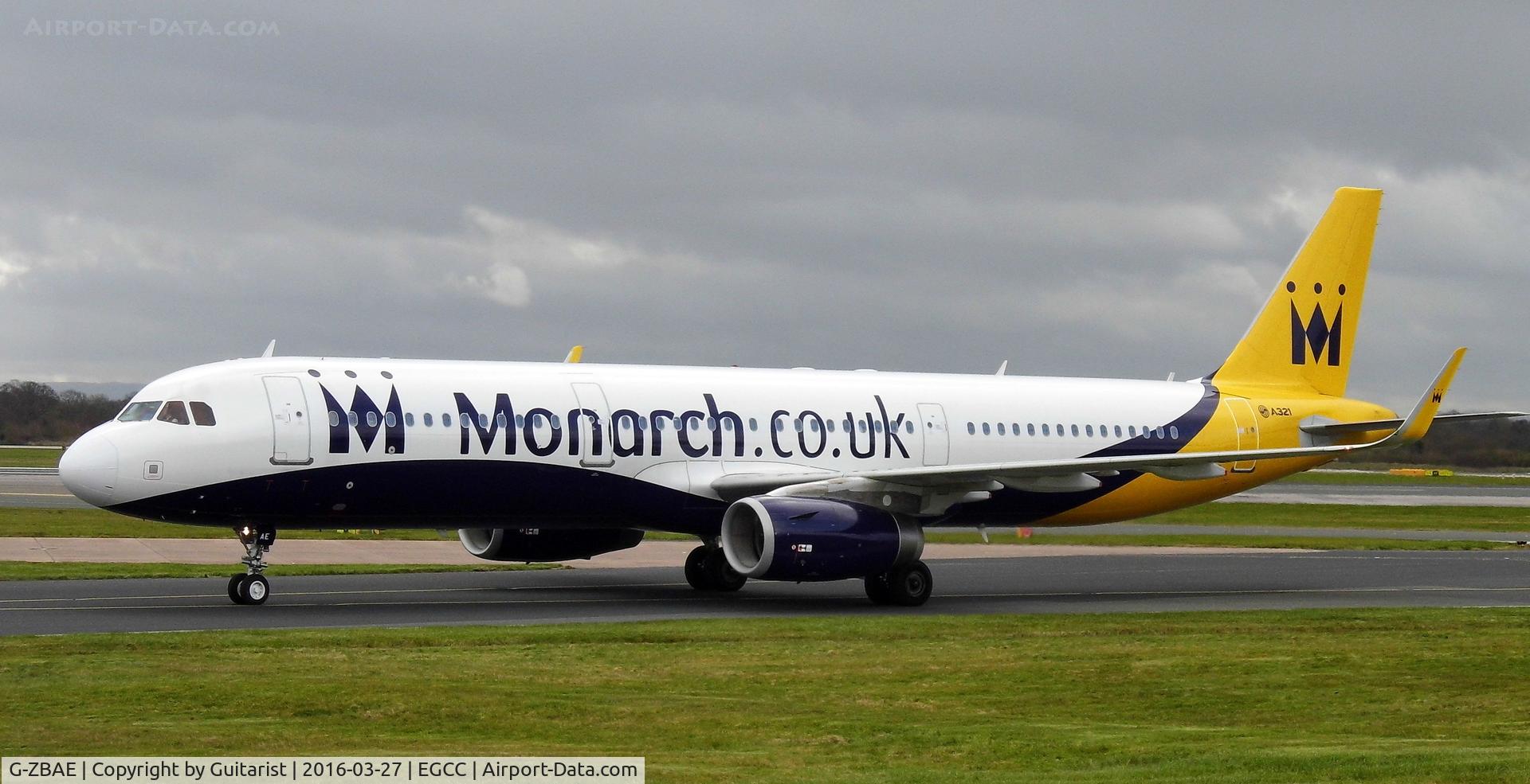 G-ZBAE, 2013 Airbus A321-231 C/N 5606, At Manchester