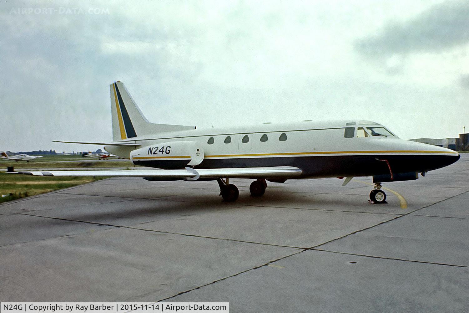 N24G, 1979 Rockwell International NA-265-65 Sabreliner 65 C/N 465-5, N24G   Rockwell Sabreliner 65 [465-5] (Place & date unknown)