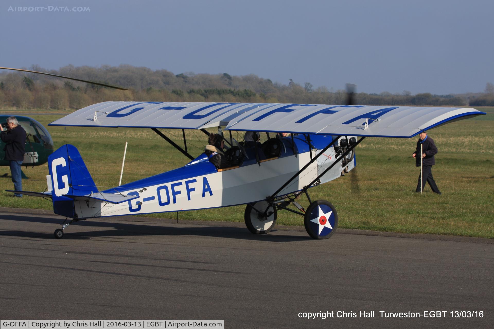G-OFFA, 2005 Pietenpol Air Camper C/N PFA 047-13181, at the Vintage Aircraft Club spring rally