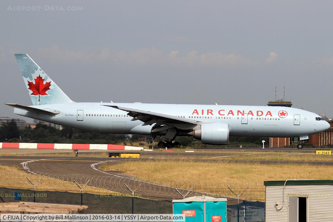 C-FIUA, 2007 Boeing 777-233/LR C/N 35239, in from YVR