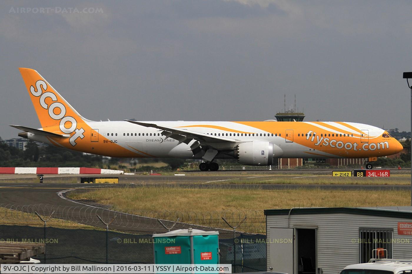 9V-OJC, 2015 Boeing 787-9 Dreamliner Dreamliner C/N 37114, TZ in from SIN