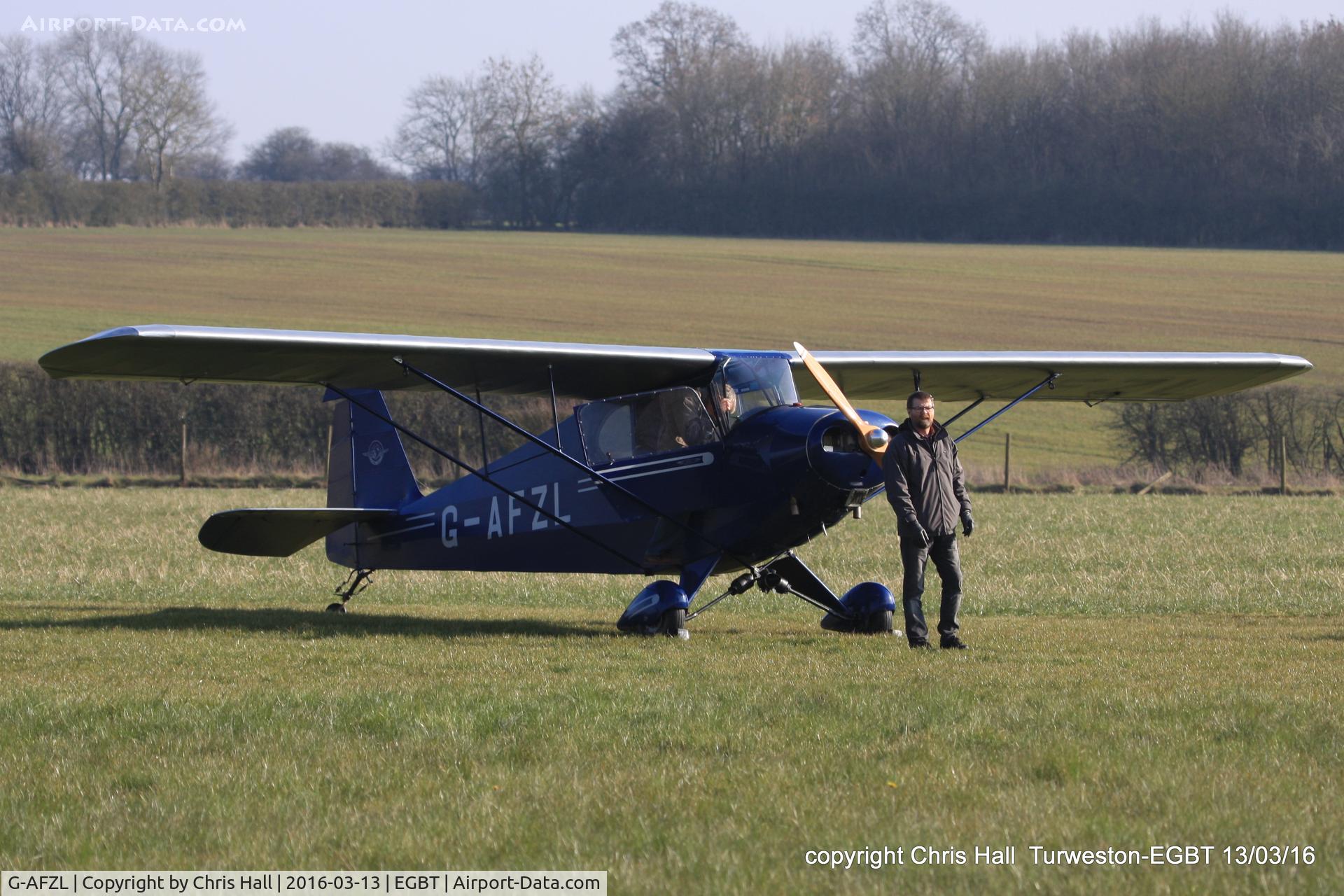 G-AFZL, 1939 Porterfield CP-50 Collegiate C/N 581, at the Vintage Aircraft Club spring rally