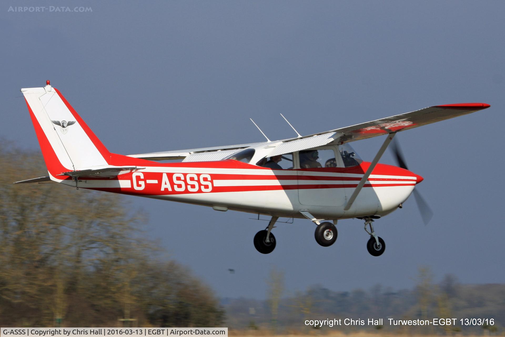 G-ASSS, 1964 Cessna 172E C/N 172-51467, at the Vintage Aircraft Club spring rally