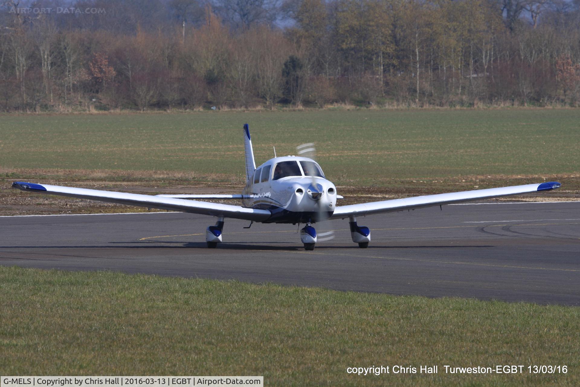 G-MELS, 2006 Piper PA-28-181 Cherokee Archer III C/N 2843633, at the Vintage Aircraft Club spring rally