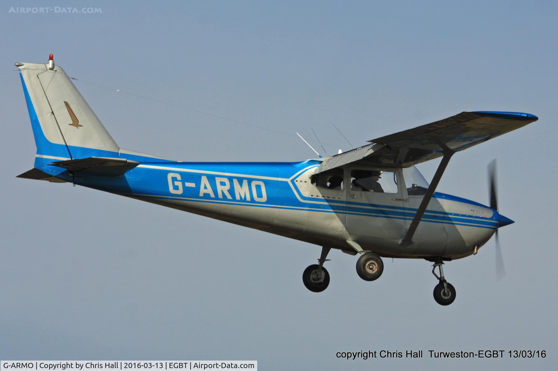 G-ARMO, 1961 Cessna 172B C/N 17248560, at the Vintage Aircraft Club spring rally