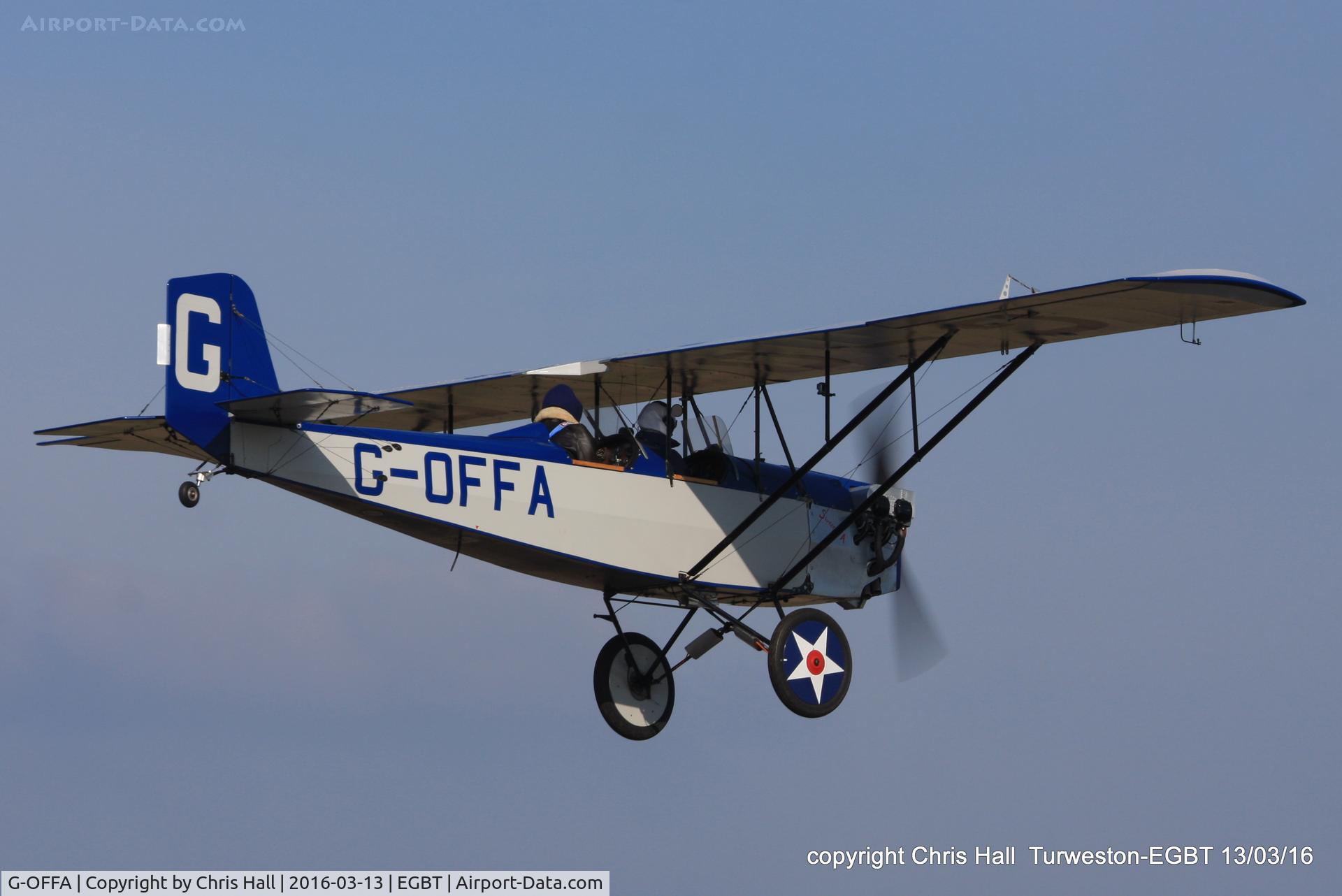 G-OFFA, 2005 Pietenpol Air Camper C/N PFA 047-13181, at the Vintage Aircraft Club spring rally