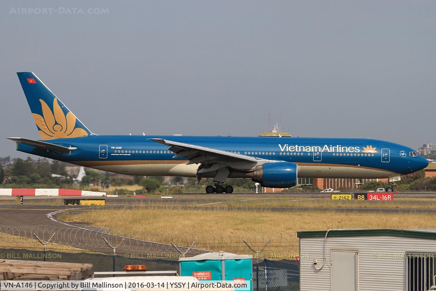 VN-A146, 2004 Boeing 777-26KER C/N 33504, in from HAN via SGN