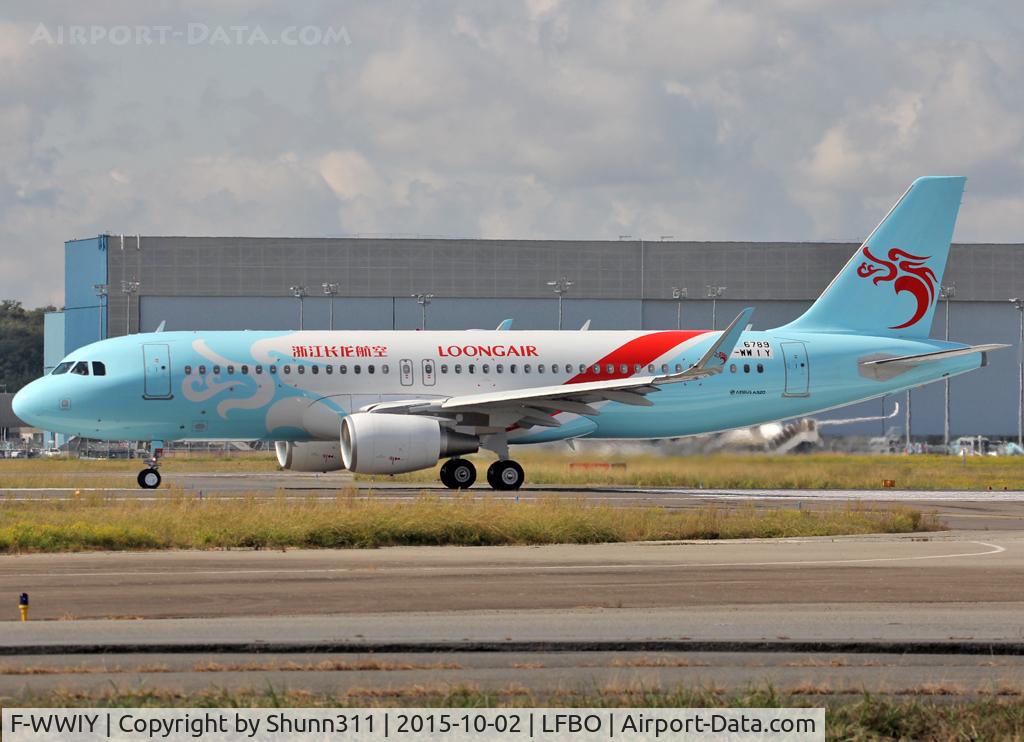 F-WWIY, 2015 Airbus A320-214 C/N 6789, C/n 6789 - To be B-8147