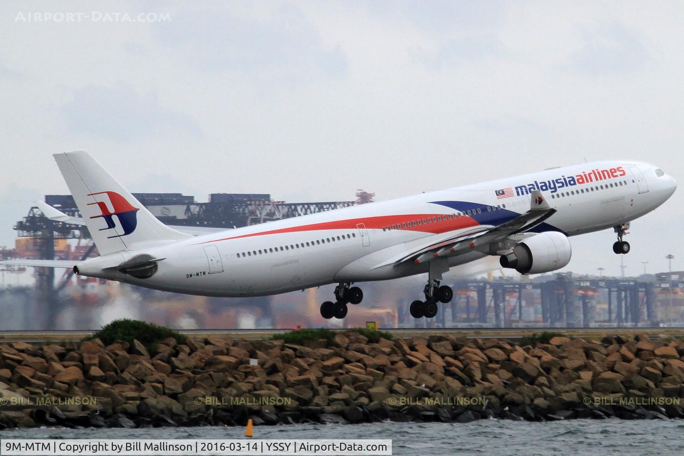 9M-MTM, 2013 Airbus A330-323X C/N 1431, off from 16R