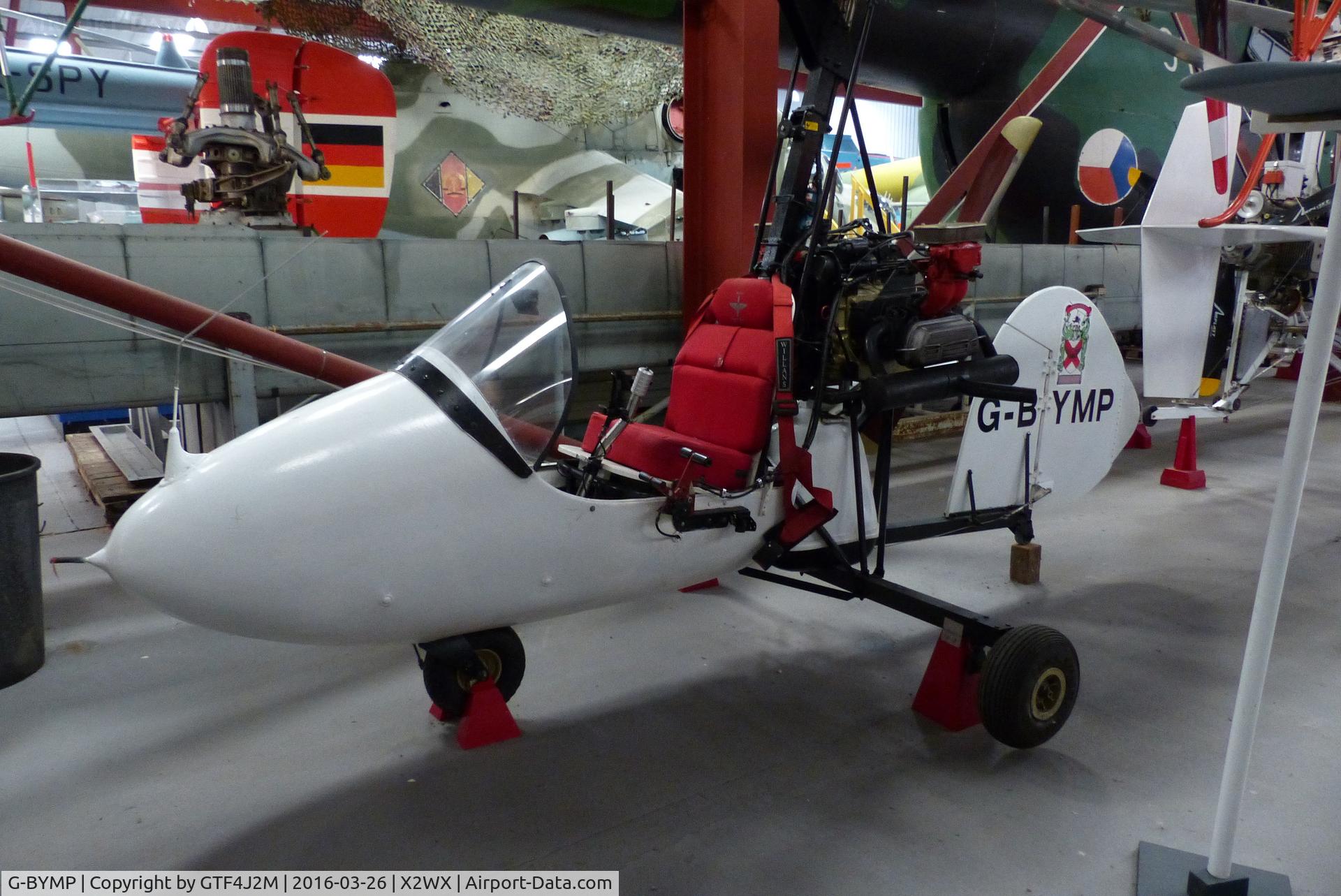 G-BYMP, 1999 Campbell Cricket MK1 C/N PFA G/03-1265, G-BYMP  at The Helicopter Museum 26.3.16