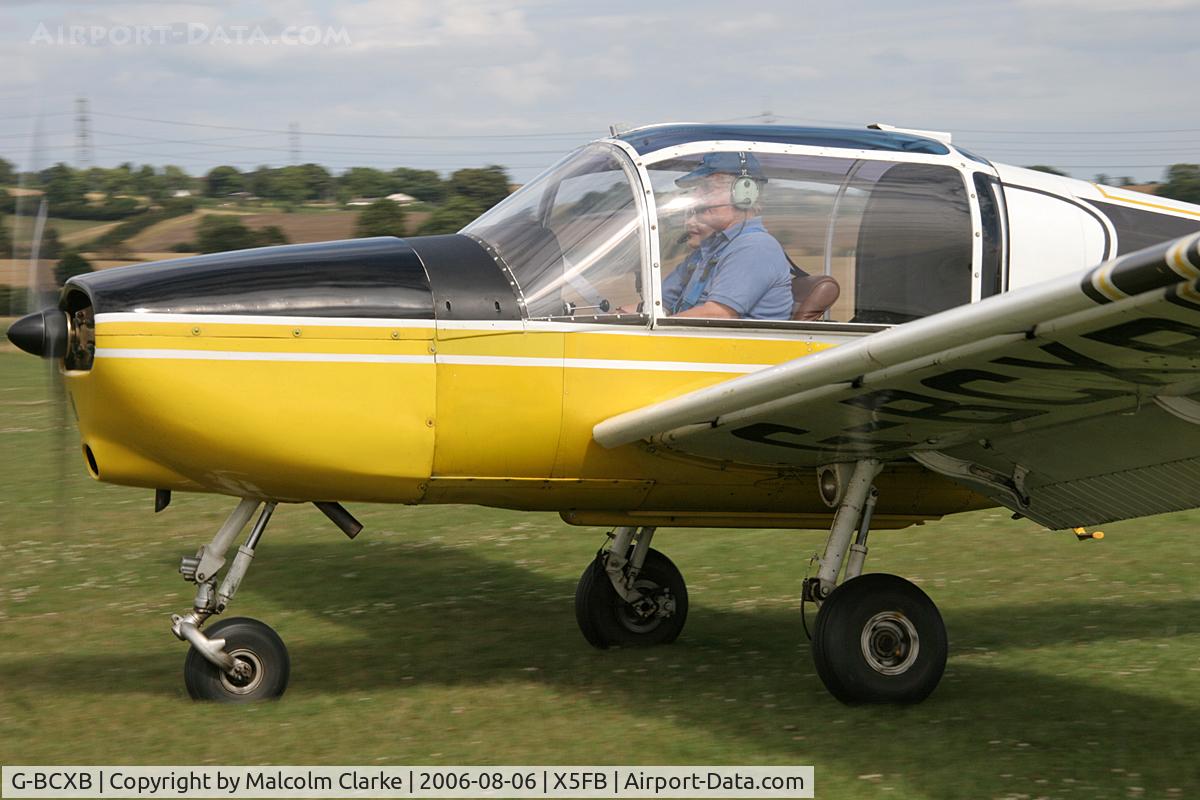 G-BCXB, 1974 Socata Rallye 100ST Galopin C/N 2546, Morane-Saulnier Rallye 100ST, Fishburn Airfield ,UK, August 20016.
