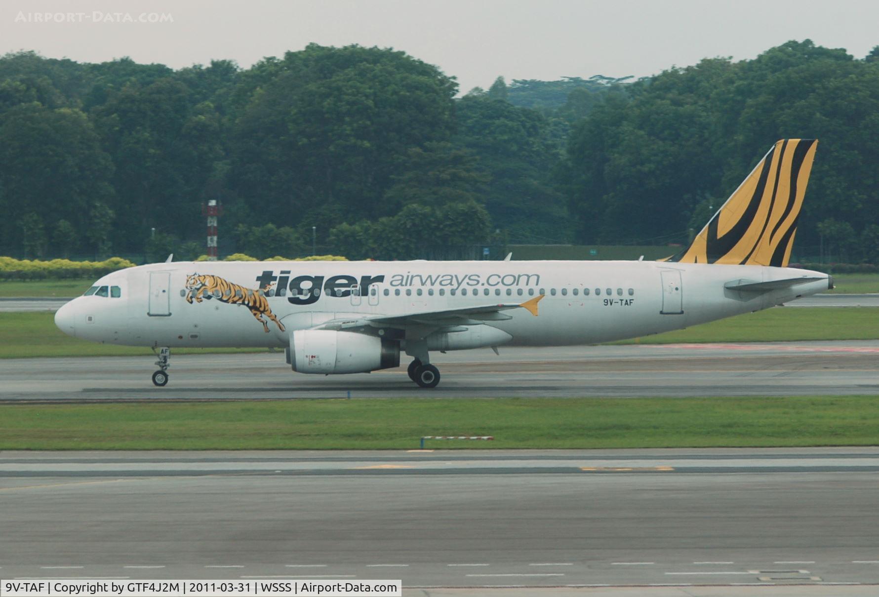 9V-TAF, 2006 Airbus A320-232 C/N 2728, 9V-TAF at Singapore, Changi 31.3.11