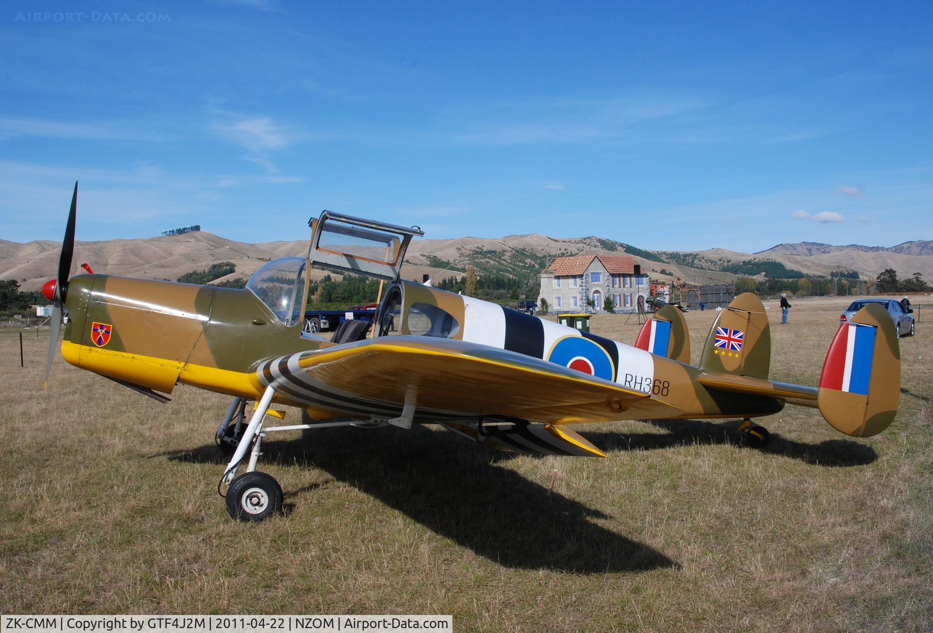 ZK-CMM, Miles M38 Messenger 2A C/N 6372, ZK-CMM at Omaka Airshow 22.4.11