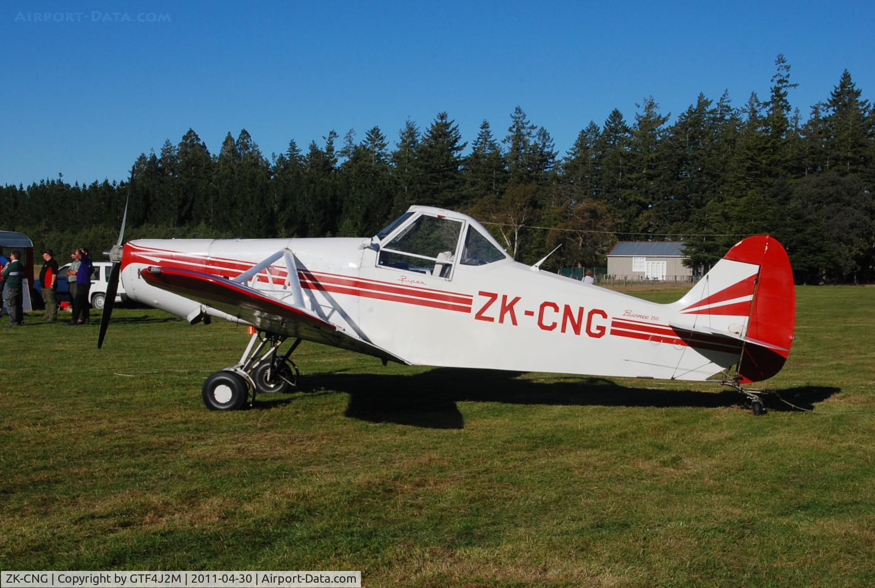 ZK-CNG, Piper PA-25-235 Pawnee C/N 25-3624, ZK-CNG at Hororata 30.4.11