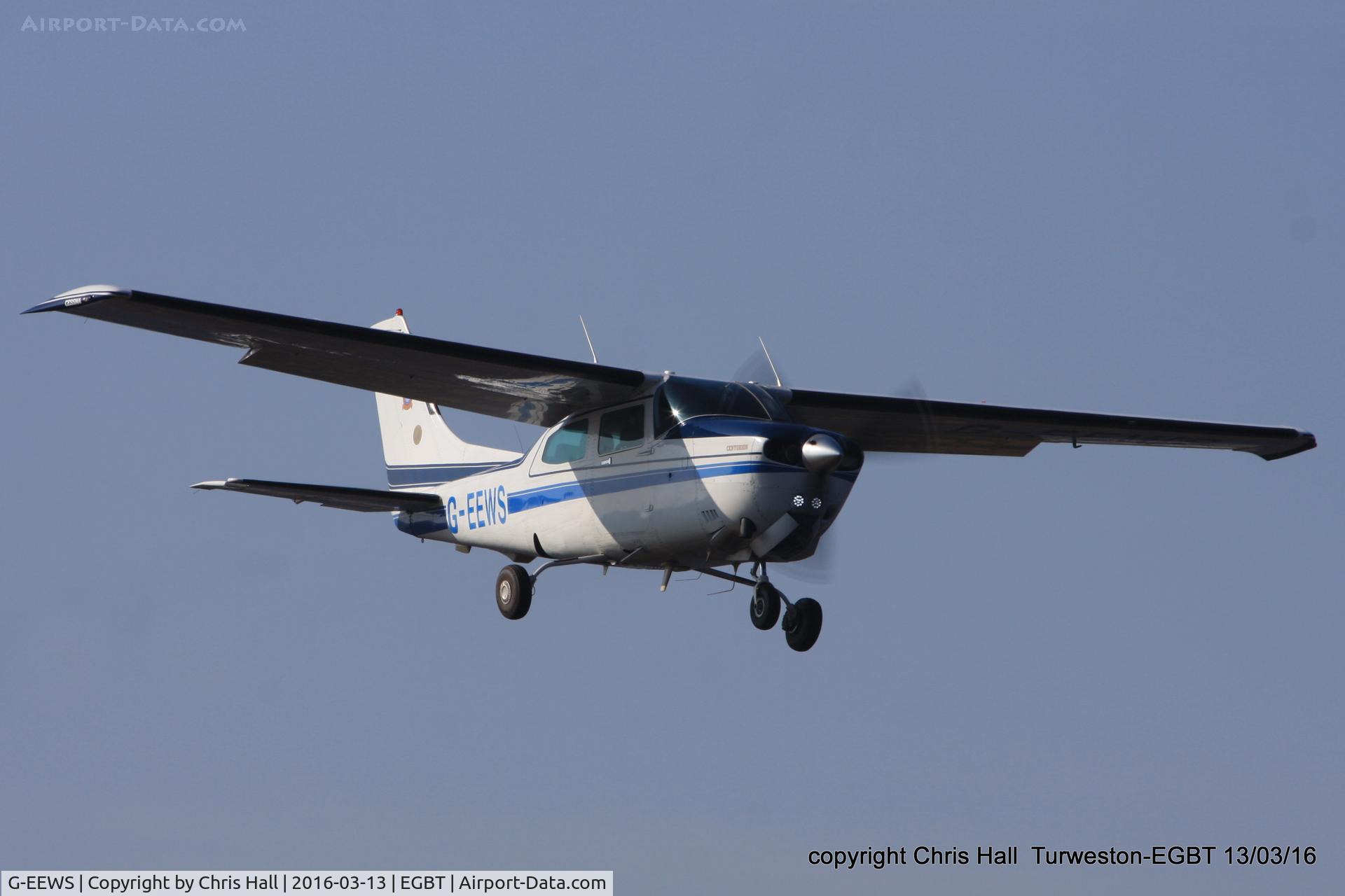 G-EEWS, 1981 Cessna T210N Turbo Centurion C/N 210-64341, at the Vintage Aircraft Club spring rally