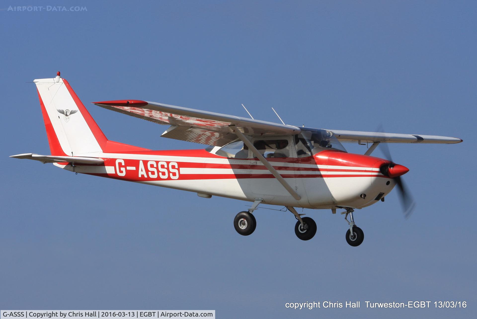 G-ASSS, 1964 Cessna 172E C/N 172-51467, at the Vintage Aircraft Club spring rally