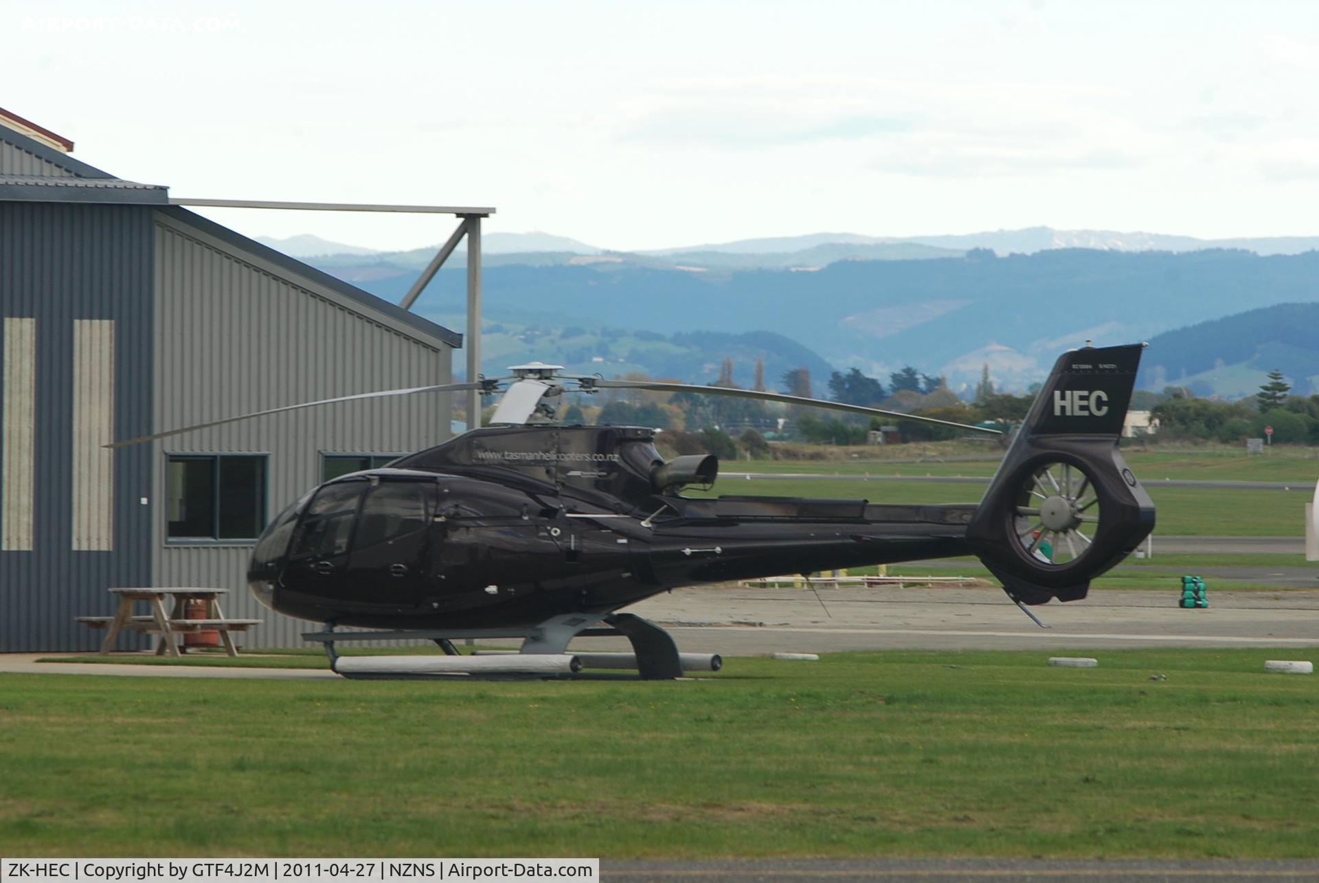 ZK-HEC, Eurocopter EC-130B-4 (AS-350B-4) C/N 3721, ZK-HEC at Nelson 27.4.11