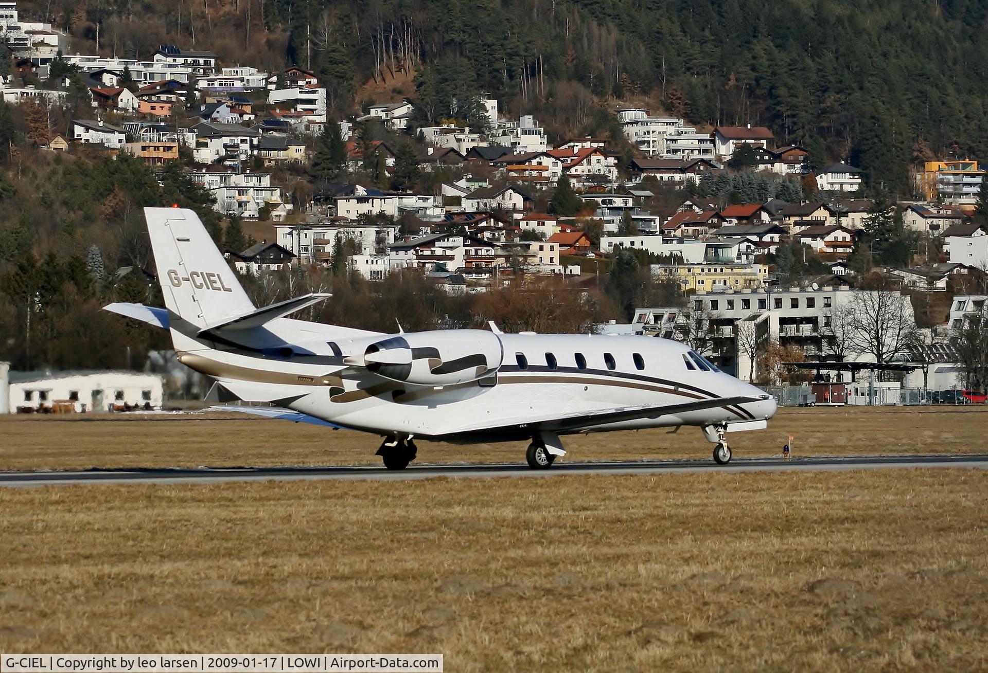 G-CIEL, 2002 Cessna 560XL Citation Excel C/N 560-5247, Innsbruck 17.1.09