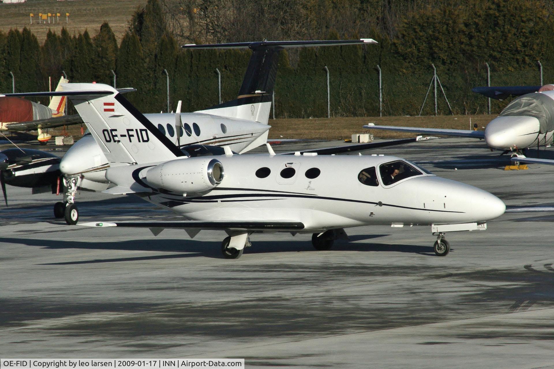 OE-FID, 2007 Cessna 510 Citation Mustang Citation Mustang C/N 510-0040, Innsbruck 17.1.09