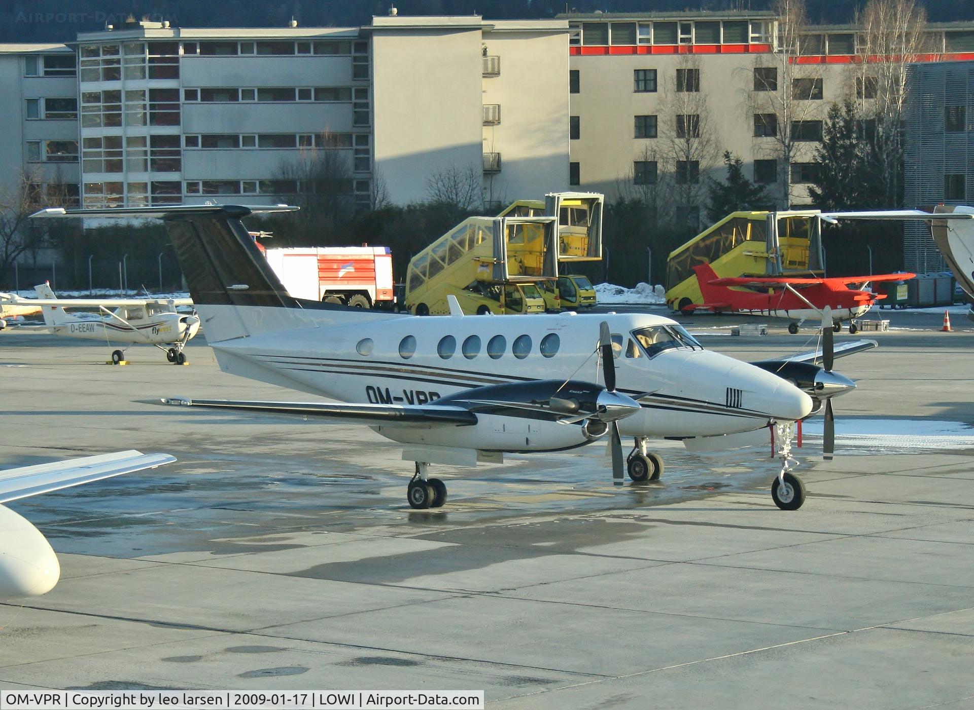 OM-VPR, 2007 Hawker Beechcraft B200GT King Air C/N BY-33, Innsbruck 17.1.09