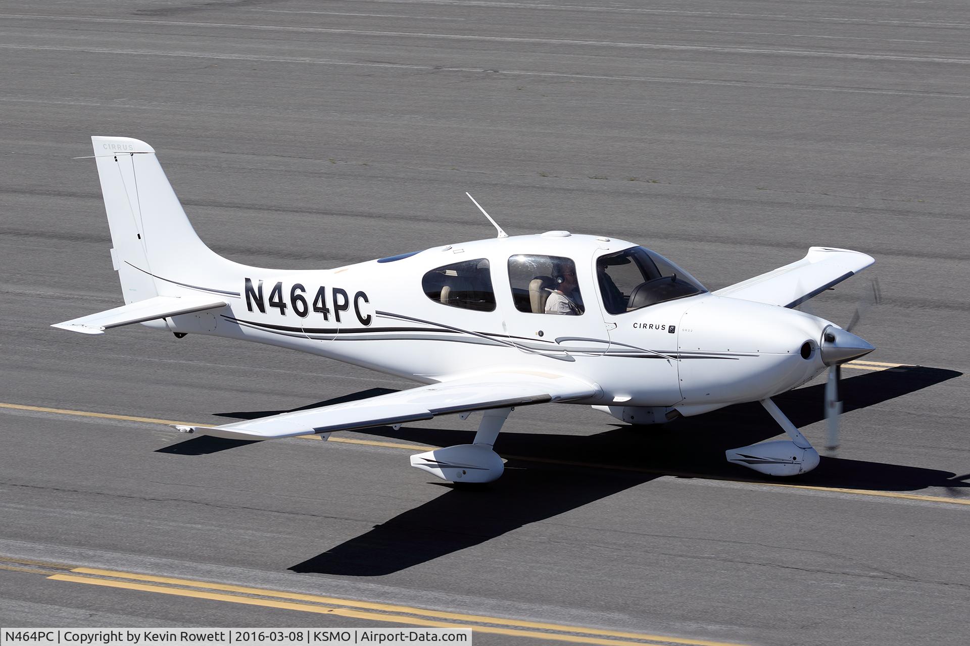 N464PC, 2004 Cirrus SR22 C/N 1208, At Santa Monica.