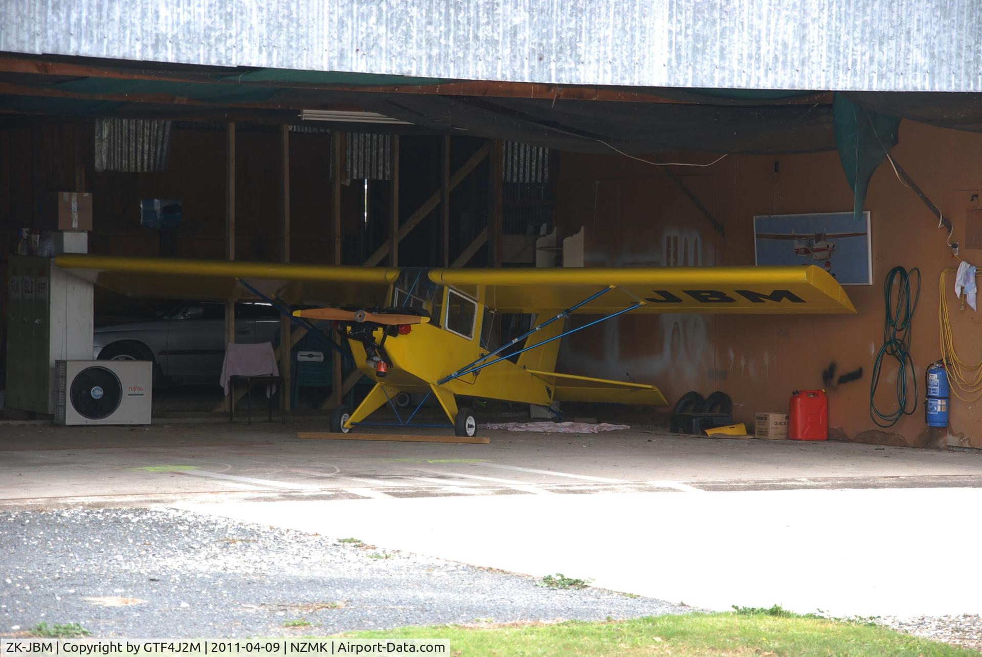 ZK-JBM, Team Hi-Max C/N 245, ZK-JBM at Motueka 9.4.11