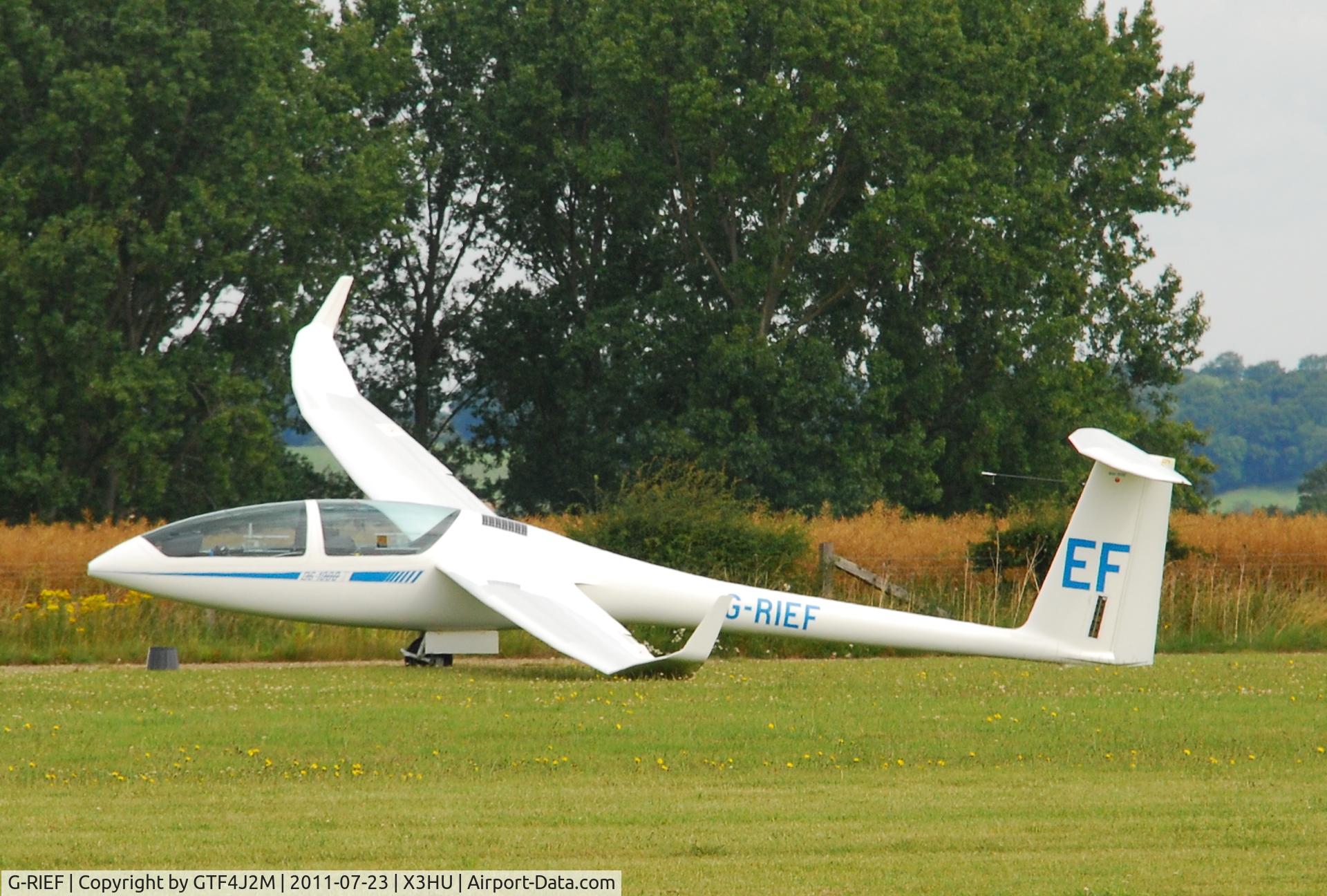 G-RIEF, 2006 DG Flugzeugbau DG-1000T C/N 10-85T23, G-RIEF 'EF' ar Husbands Bosworth 23.7.11