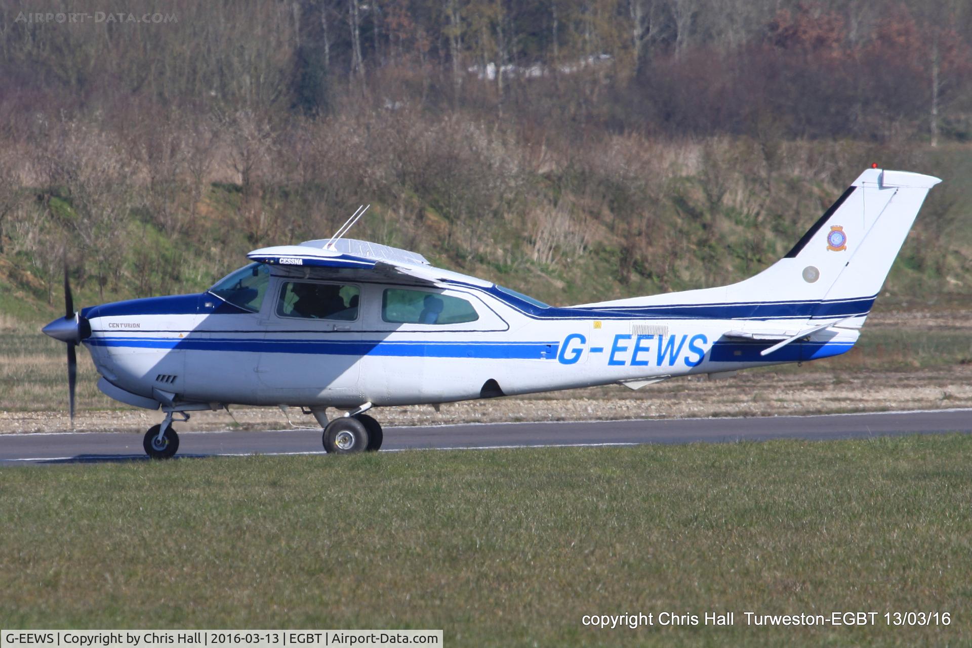 G-EEWS, 1981 Cessna T210N Turbo Centurion C/N 210-64341, at the Vintage Aircraft Club spring rally