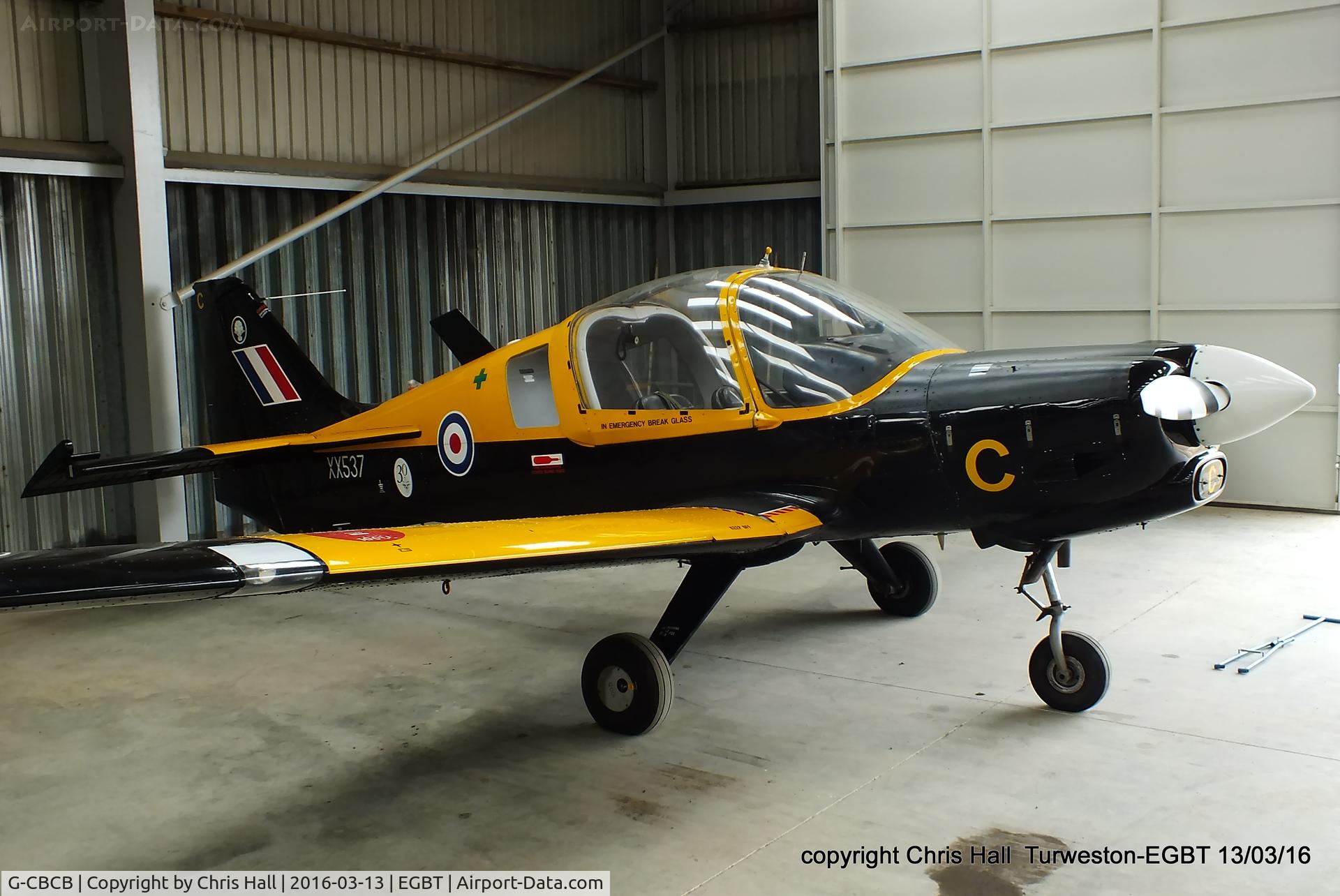 G-CBCB, 1973 Scottish Aviation Bulldog T.1 C/N BH.120/223, Turweston resident