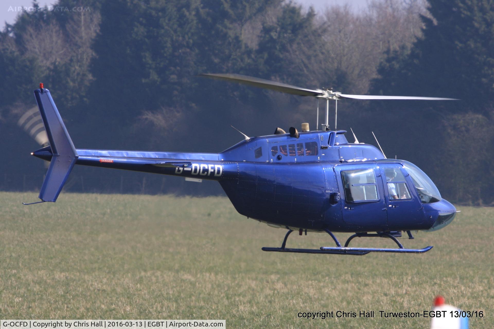 G-OCFD, 1980 Bell 206B JetRanger III C/N 3165, Turweston resident