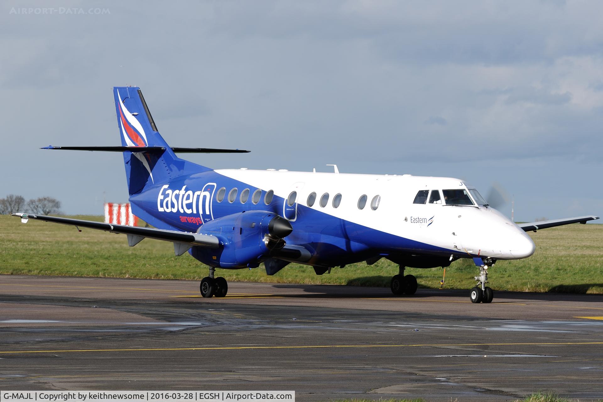 G-MAJL, 1996 British Aerospace Jetstream 41 C/N 41087, Returning Visitor.