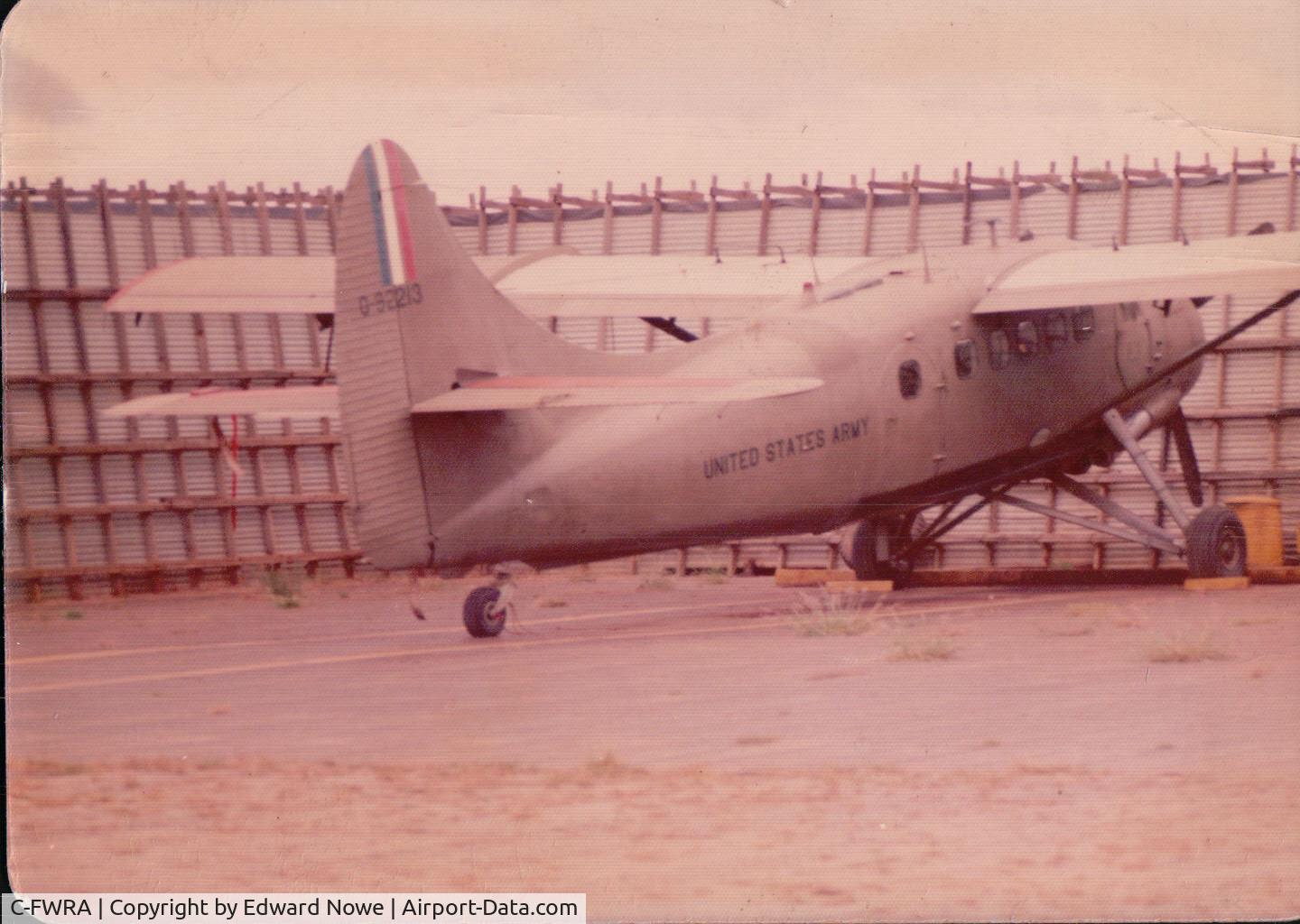 C-FWRA, 1957 De Havilland Canada DHC-3 Otter C/N 213, end of 1970 Pleiku  Viet Nam crew chief
