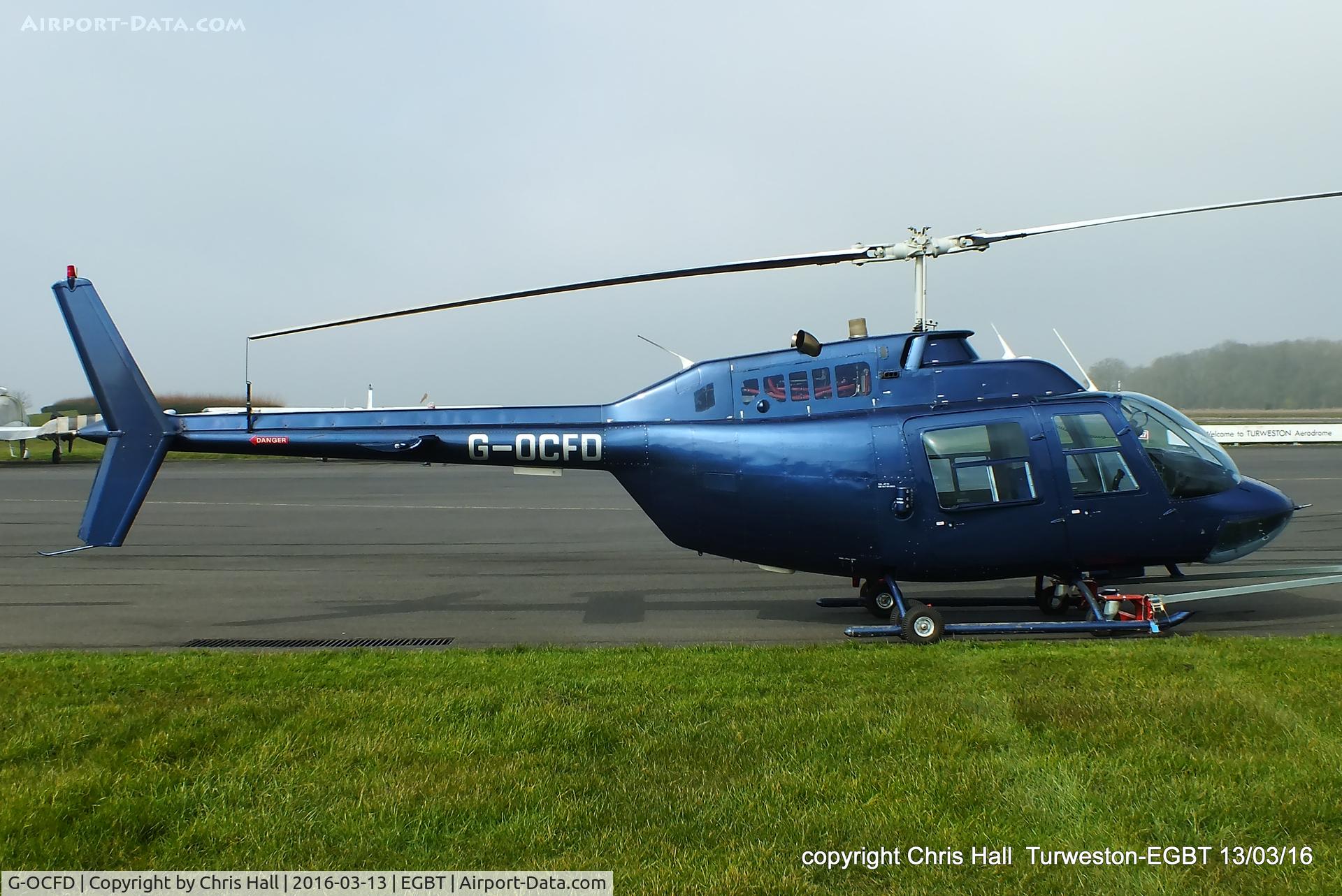 G-OCFD, 1980 Bell 206B JetRanger III C/N 3165, Turweston resident
