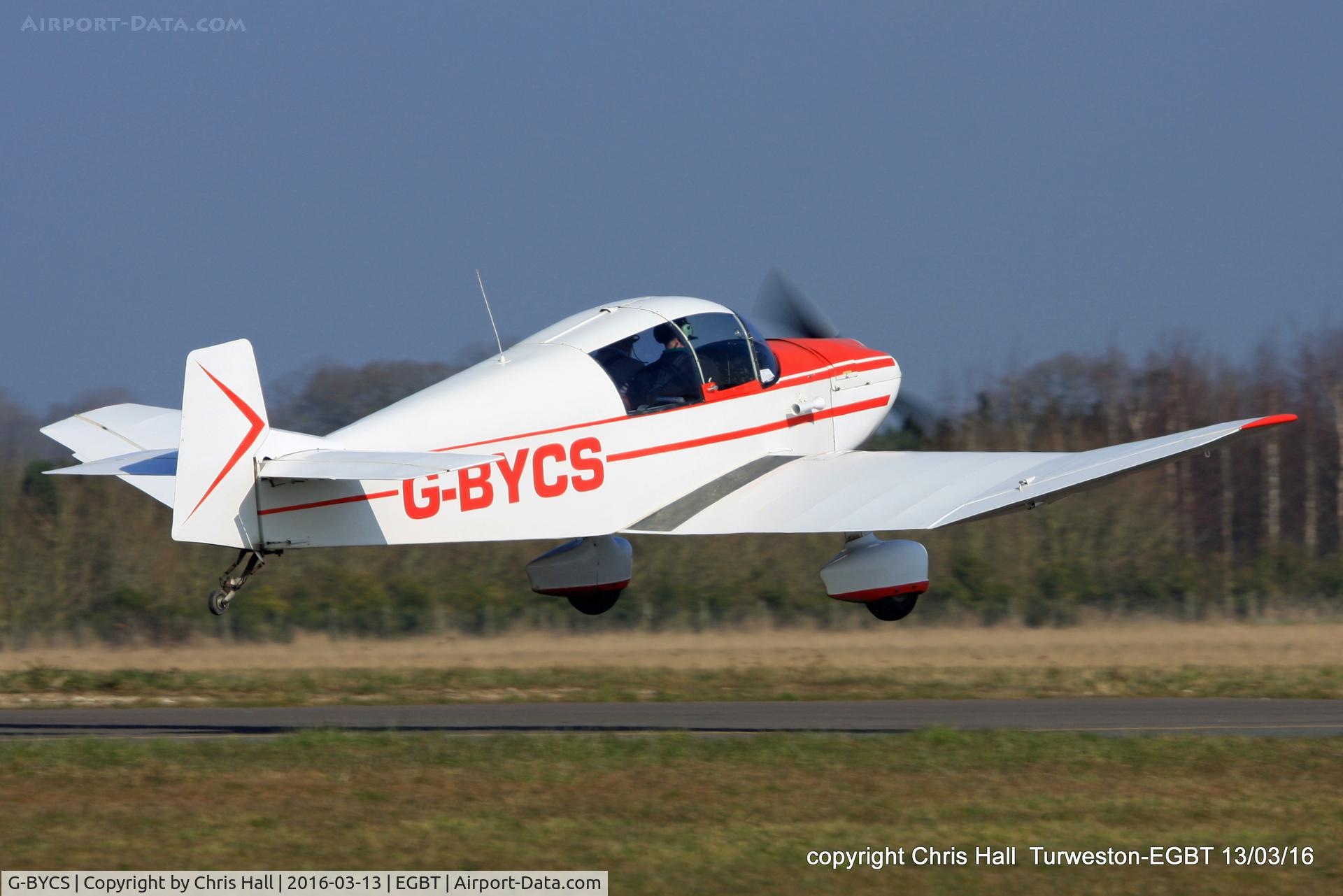 G-BYCS, 1961 CEA Jodel DR-1051 C/N 201, at the Vintage Aircraft Club spring rally