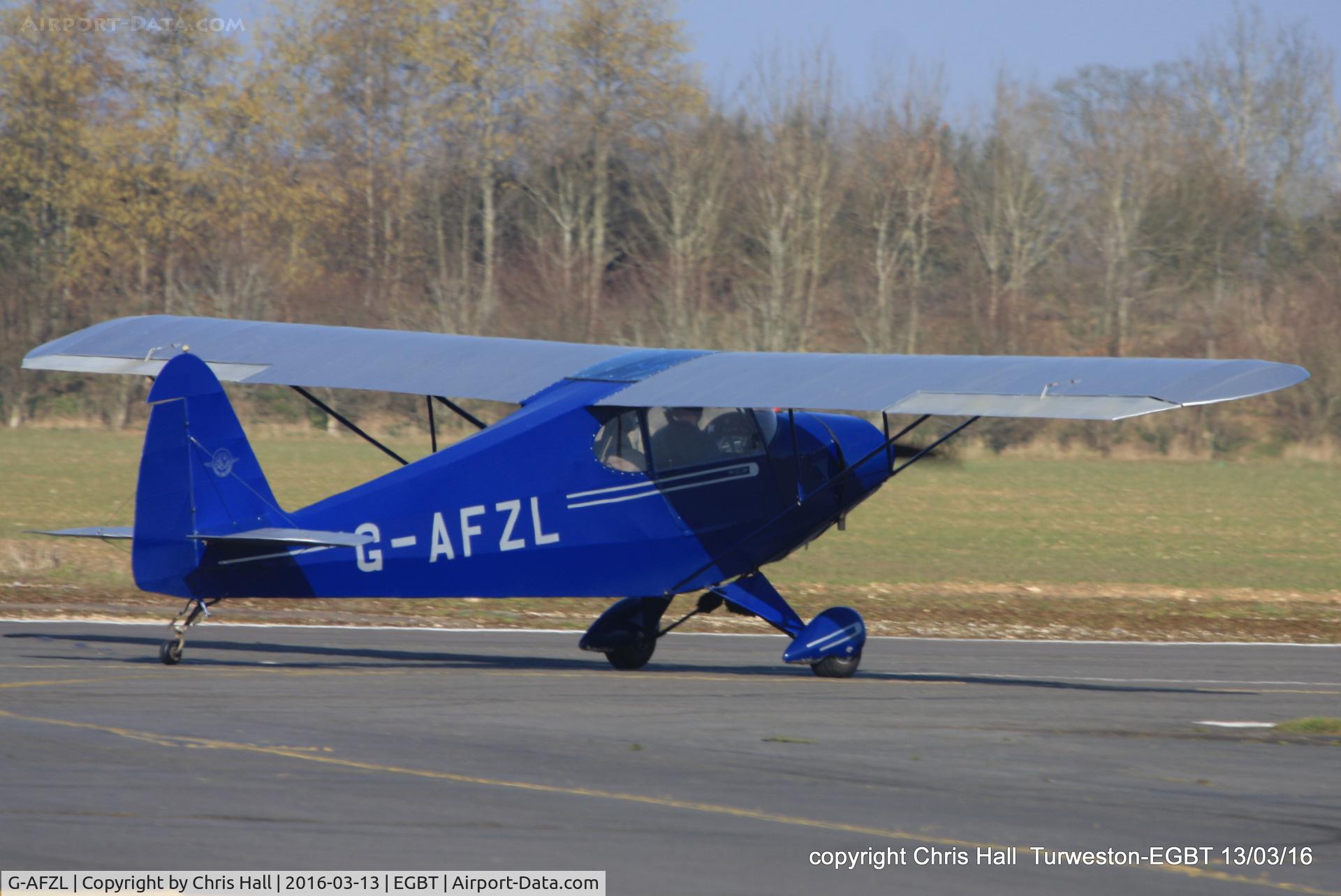 G-AFZL, 1939 Porterfield CP-50 Collegiate C/N 581, at the Vintage Aircraft Club spring rally