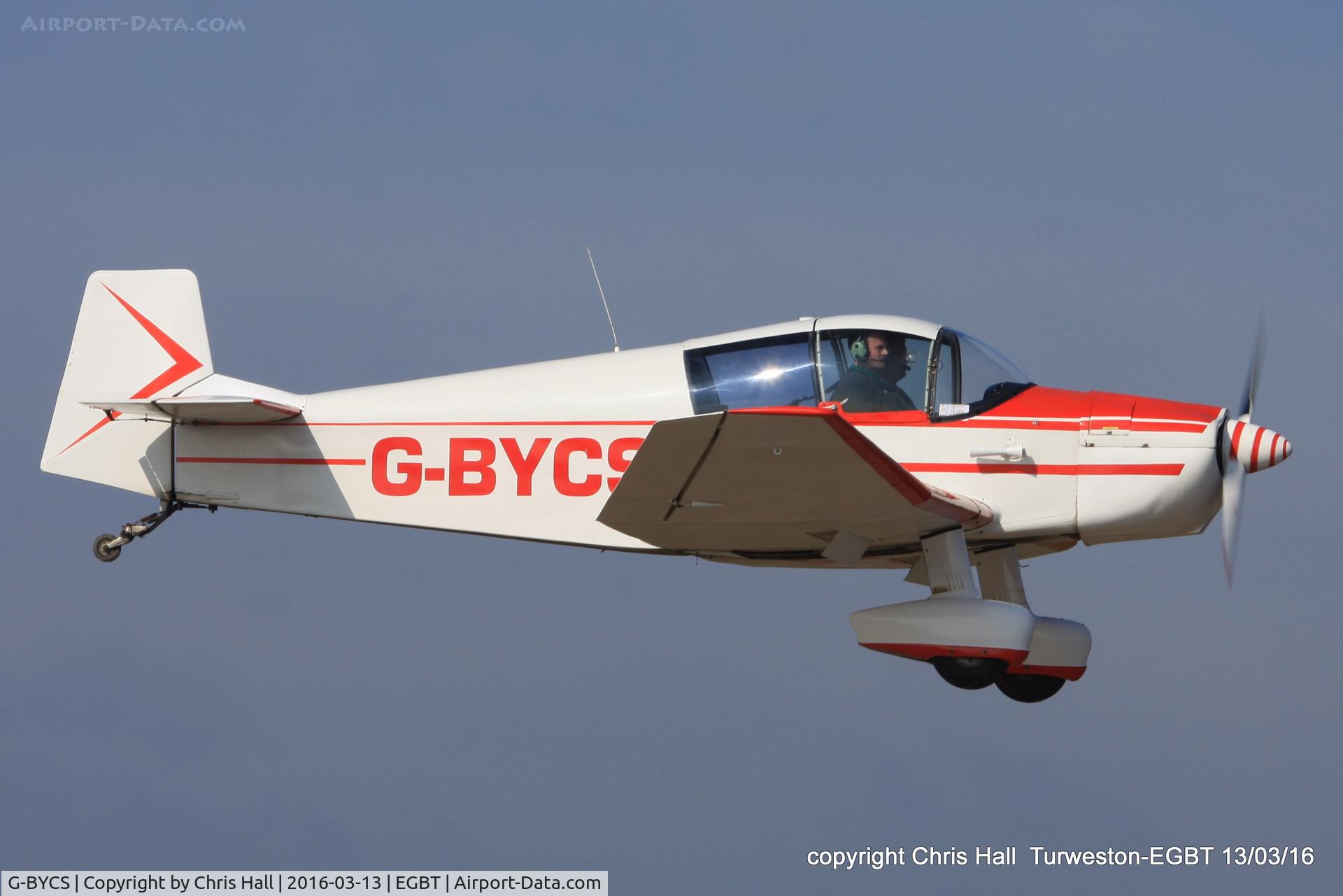 G-BYCS, 1961 CEA Jodel DR-1051 C/N 201, at the Vintage Aircraft Club spring rally