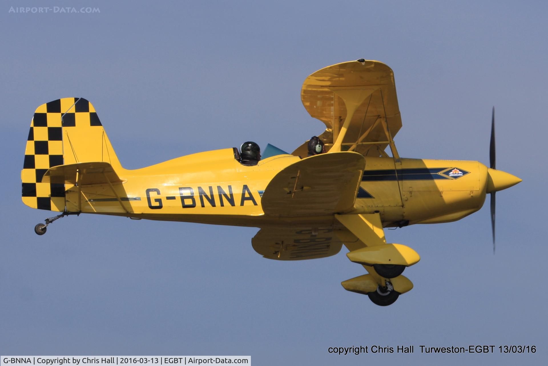 G-BNNA, 1973 Stolp SA-300 Starduster Too C/N 1462, at the Vintage Aircraft Club spring rally