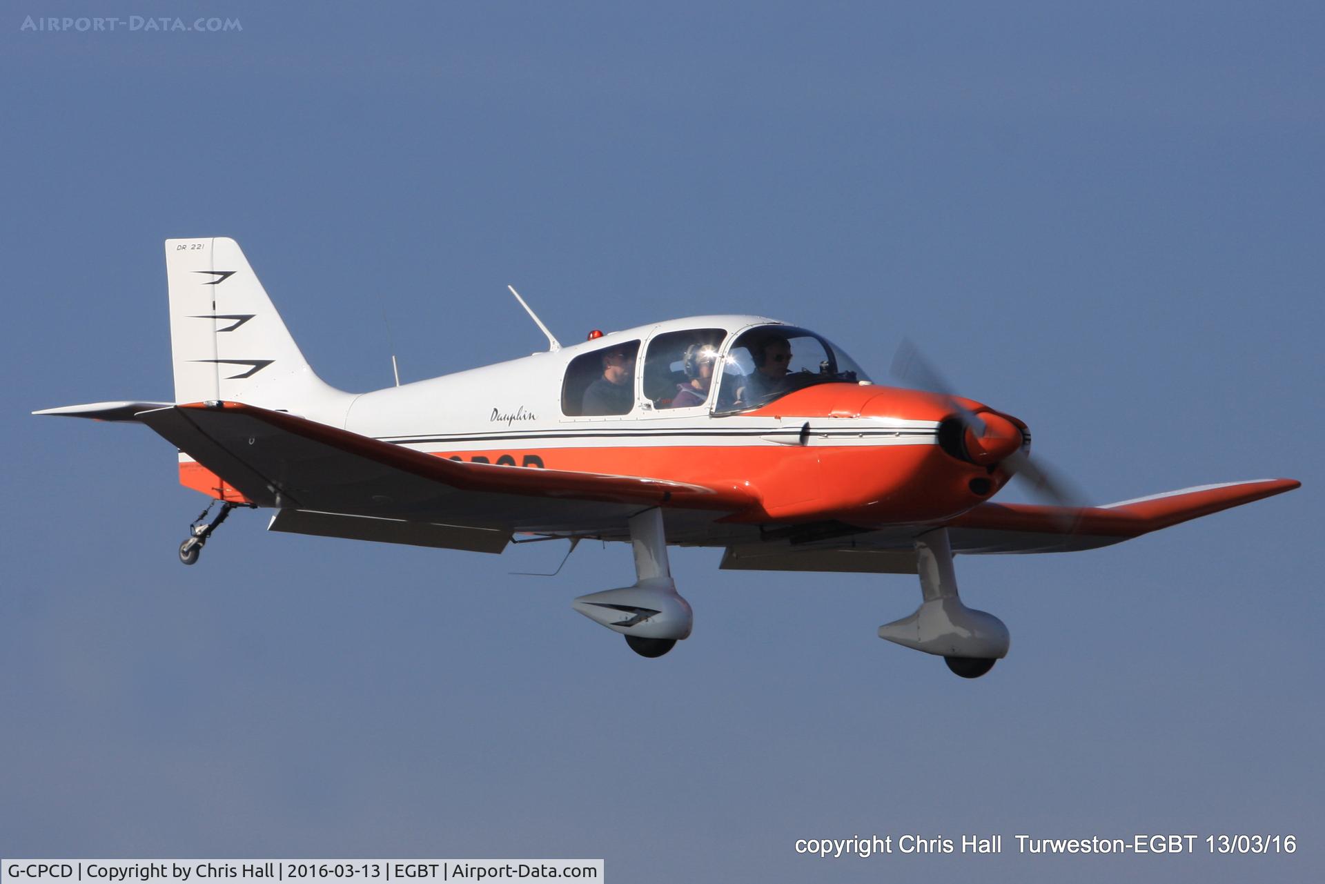 G-CPCD, 1968 CEA Jodel DR-221 Dauphin C/N 81, at the Vintage Aircraft Club spring rally