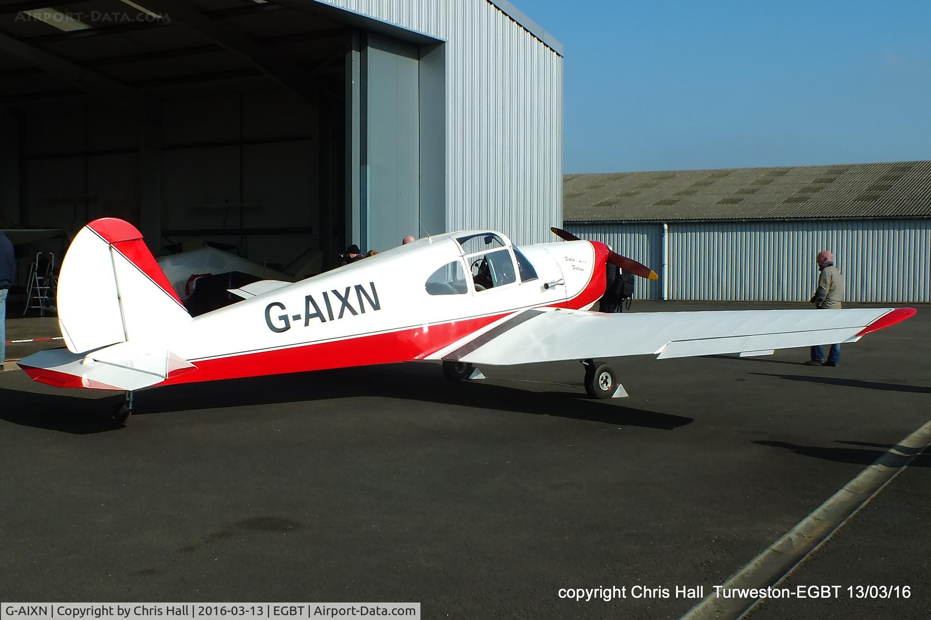 G-AIXN, 1947 Benes-Mraz M-1C Sokol C/N 112, at the Vintage Aircraft Club spring rally