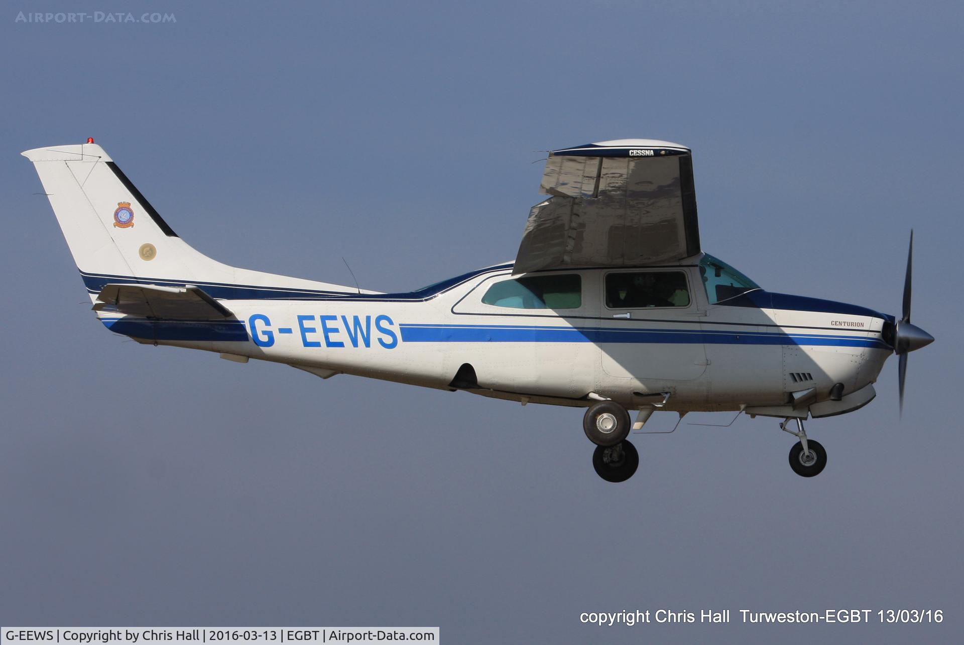 G-EEWS, 1981 Cessna T210N Turbo Centurion C/N 210-64341, at the Vintage Aircraft Club spring rally